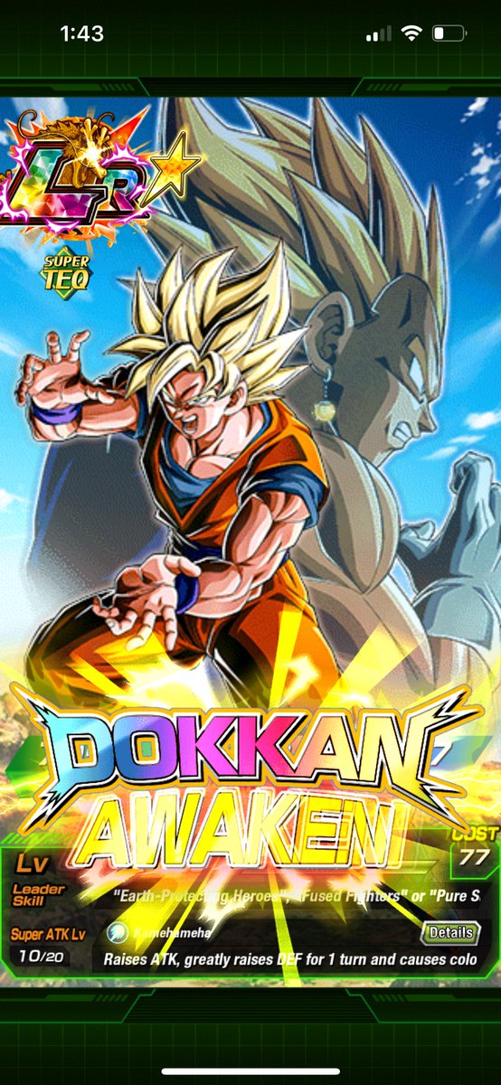 Zufani101's tweet photo. #Dokkan10thAnniv LETS GOOOO https://t.co/bdnNEdhheN
