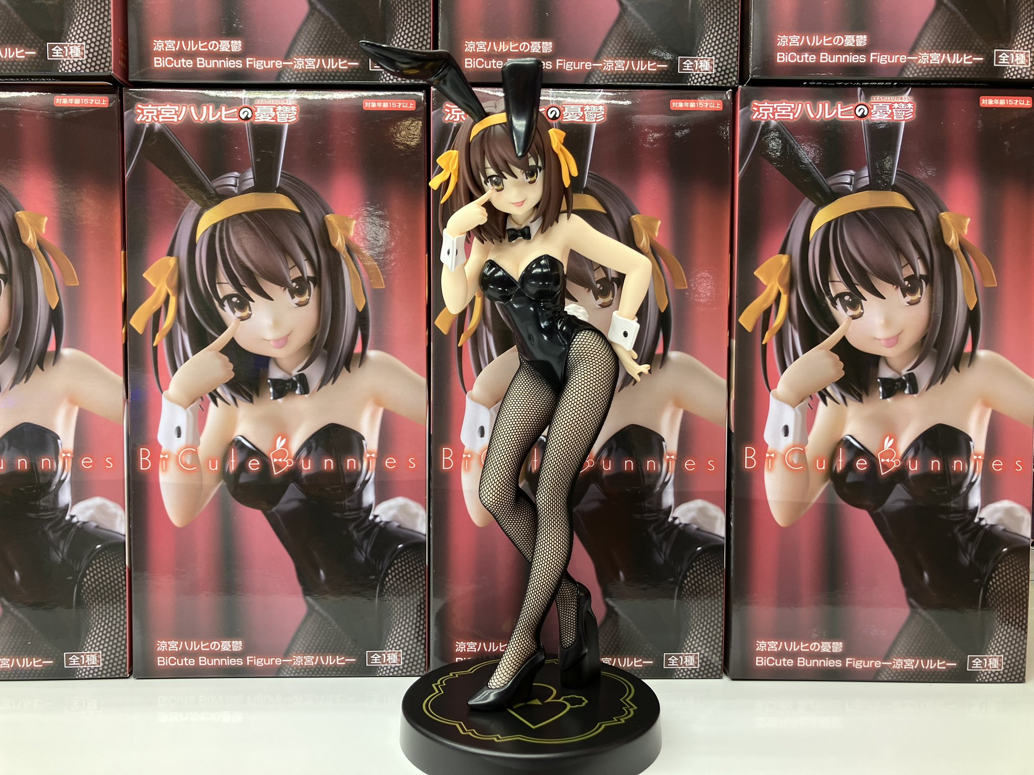 Amazon.co.jp: 涼宮ハルヒ フィギュア BiCute Bunnies Figure