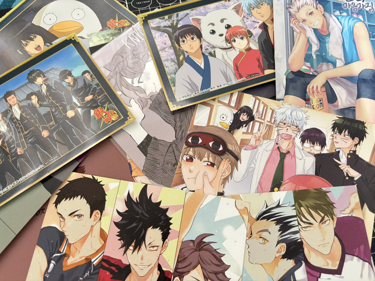 ottorou's tweet photo. ꒰ #torowts ꒱    

CLEARANCE SALE ‼️
 ─  assorted postcard set
⤷ take all for 300 + sf
⤷ 23 postcards
⤷ includes haikyuu, gintama, naruto 
⤷ x if sensi ! check pic for condition

🏷️ wts lfb haikyuu hq pc postcards anime ph ina anipoca anipocas bokuaka bokuto oikawa https://t.co/WjiLw1OwUn