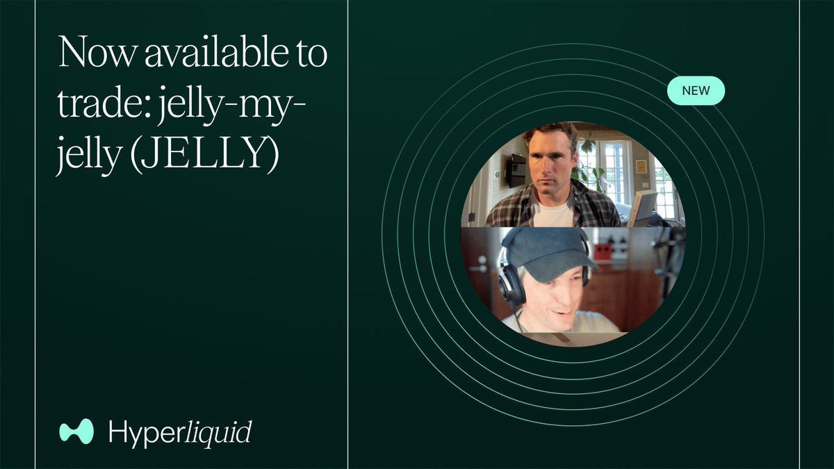 By community request, you can now long or short $JELLY with up to 3x  leverage. This perpetual contract uses onchain AMMs for the underlying  oracle price. Beware of low liquidity, high volatility,