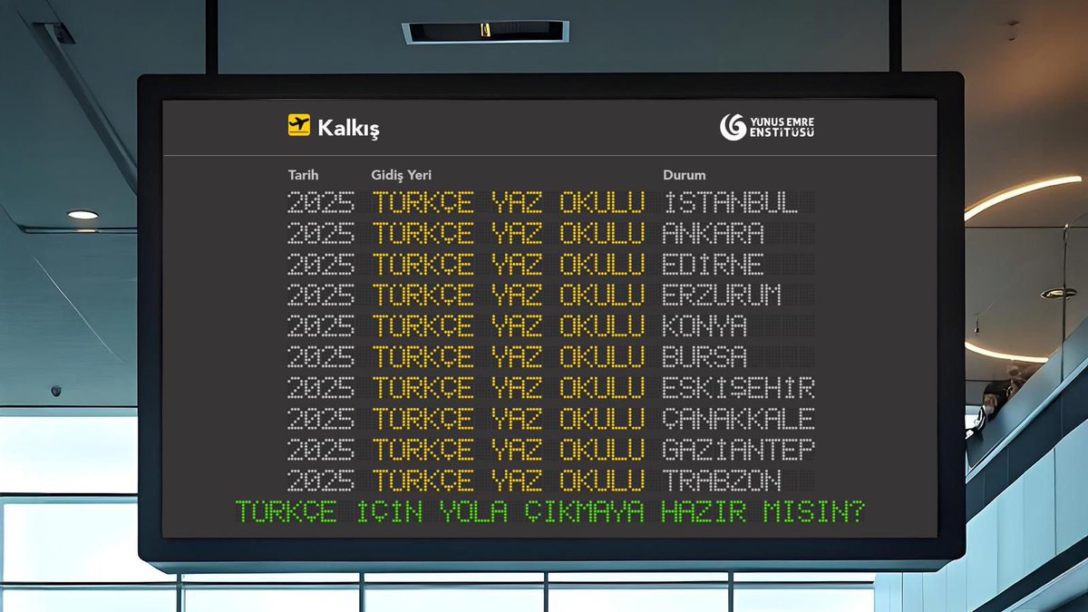 yeeseoull's tweet photo. Türkçe için yola çıkmaya hazır mısınız? ✈️   

Detaylar için takipte kalın 📷 

#YunusEmreEnstitüsü #TürkçeYazOkulu https://t.co/E4xi3i66FW