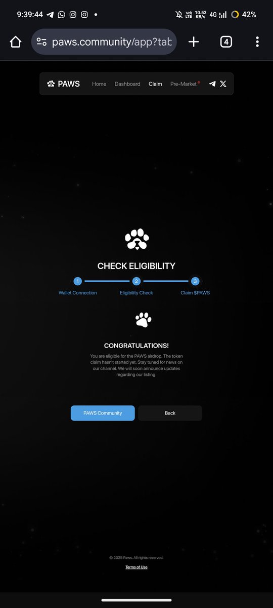 asique786's tweet photo. @zokrdraw @SatoshixDreams @airmin_agent @1024_0x @1024_0x @airmin_agent $PAWS same here please fix this or tell it's a big glitch or what please do let us know😮‍💨 https://t.co/tCokeT6P8e