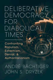 DelDemUCan's tweet photo. 📚 New Book Drop Episode Alert!

How can #deliberative democrats best respond to the profound and even existential challenges that #democracy now faces? 

@mollyscudder interviews André Bächtiger @Demo_LabS and our very own John Dryzek about  their recent book https://t.co/7uuPl3q5EV