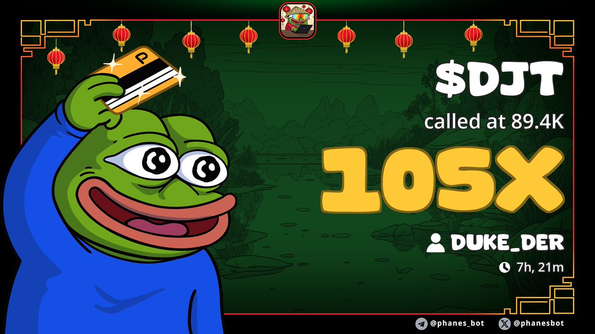 cruptosus's tweet photo. 🚀 Daily degen memecoin performance check! If you faded these calls, I’m sorry for your loss 😈📈

$jellyjelly → 926x 🤯
$Nikita → 7.1x 🔥
$DJT → 105x 🚀
$B2B → 12.2x 💰
$Attention → 3.2x 🧐

Average call 210.7x 🚀

TG in bio

#memecoins #100xhunting https://t.co/quDT2o4L64