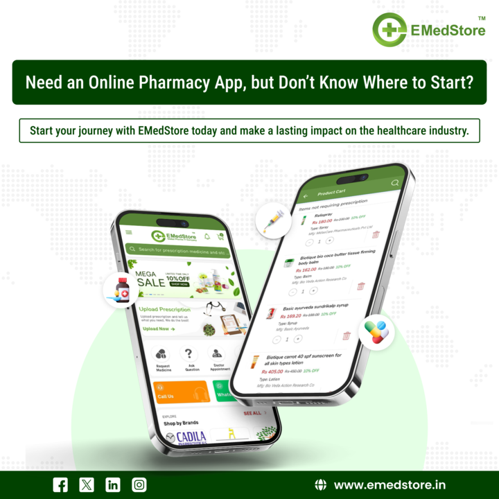 emed_pharmatech's tweet photo. Need an #Online Pharmacy App but don’t know where to start?
At #EMedStore, we turn your ideas into cutting-edge #healthcare IT solutions! Get end-to-end support to launch your online #pharmacy app—from concept to deployment.
Start your journey today!
https://t.co/hJb3JdZ7D9 https://t.co/bRENIy3fCq
