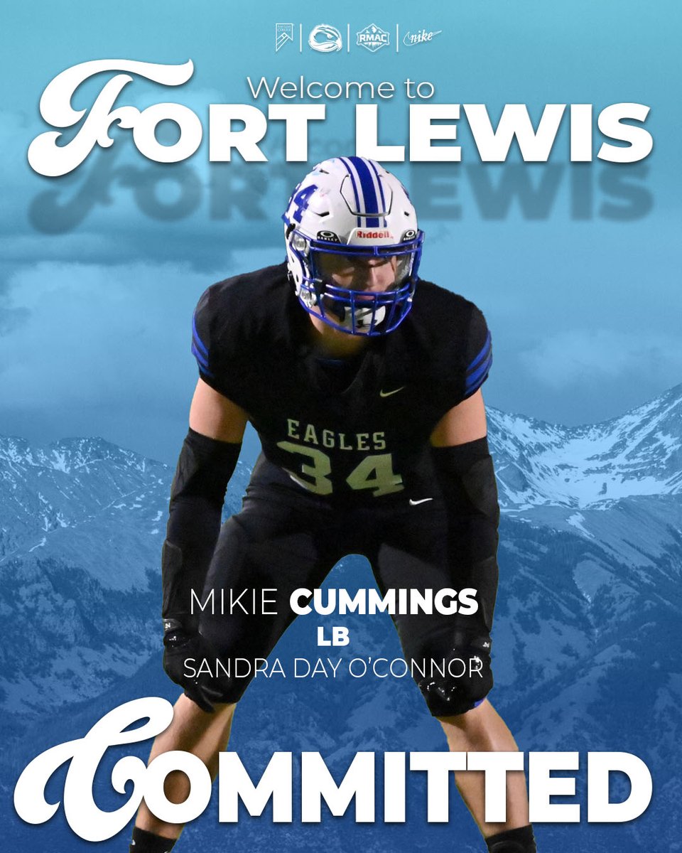 Beyond proud to announce that I am continuing my football career at Fort Lewis College! This journey has been filled with hard work, dedication, and incredible support from my family, coaches, and teammates—I couldn’t have done it without you all. Ready to give it everything I’ve