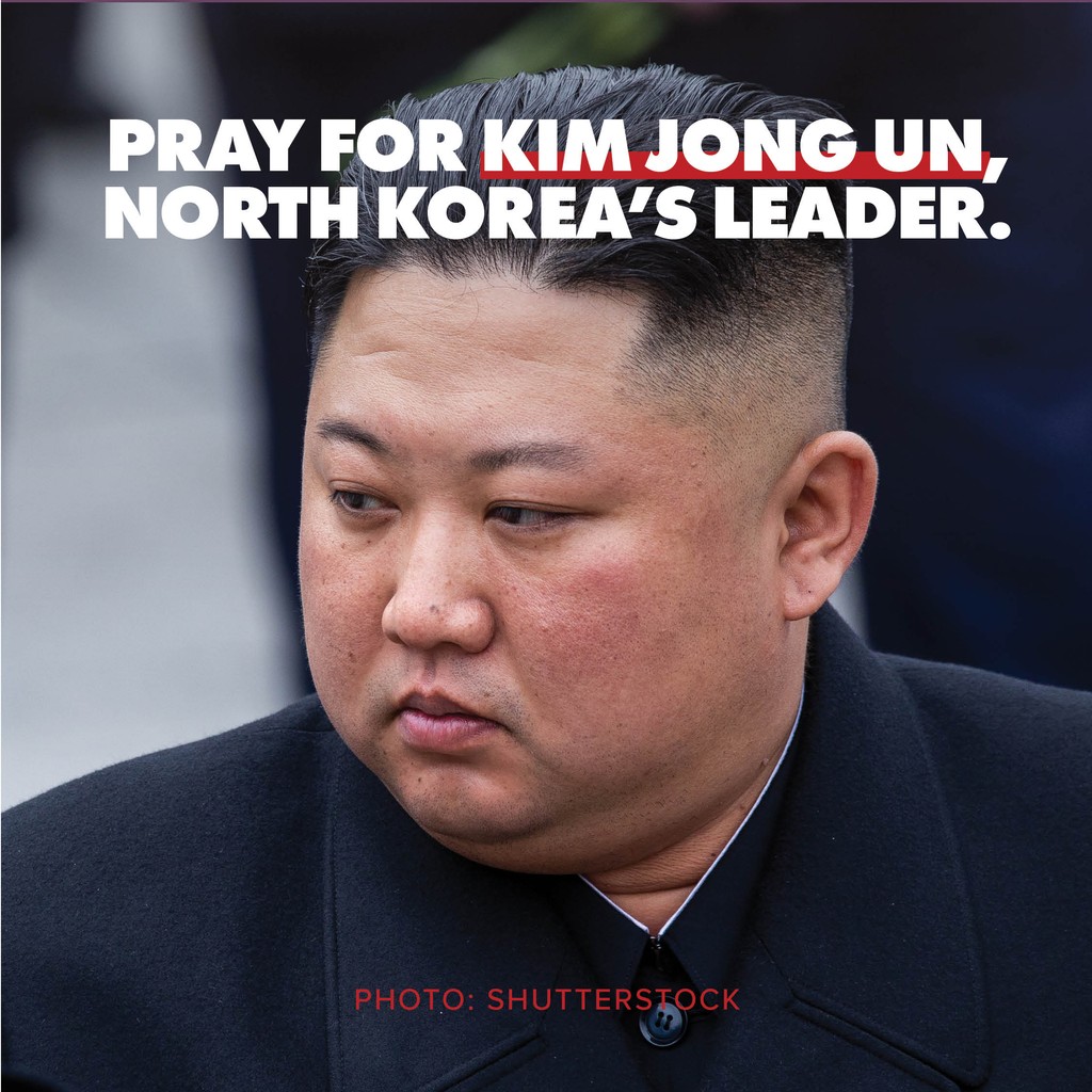 🙏🏼 Don’t stop praying for God to move. Pray that God will change the heart of Kim Jong Un—just as He changed the hearts of King Nebuchadnezzar (Daniel 3).

Our God has done it before. And in His timing and mercy, He can do it again.