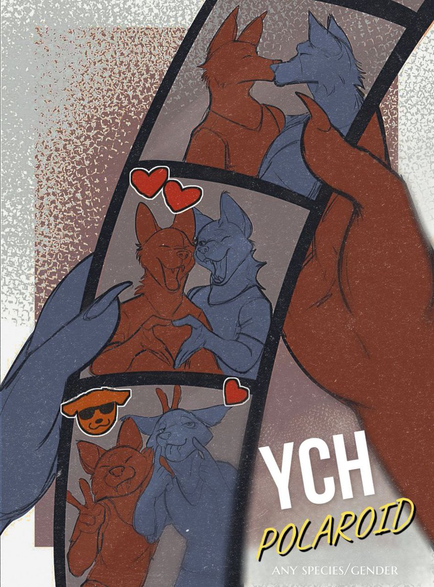 ❤️🌄YCH POLAROID🌄❤️

Hey guys! Me and my friend @Gamibri are selling this YCH right here by:

$ 6️⃣0️⃣ 

SHADED + 2️⃣0️⃣

-Dm If you're interested
-Any gender or species 
-Multiple Slots