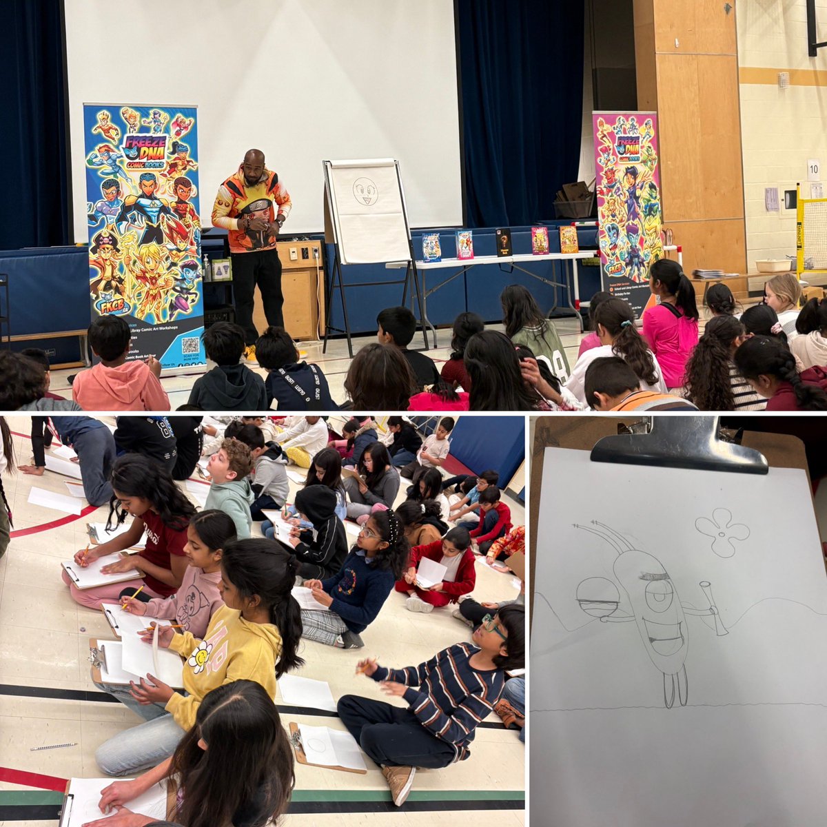 Rosemary Skea (@ms_skea) on Twitter photo Students were so engaged with the <a href="/freezedna/">Freeze DNA Book Publishing</a> workshop today and enjoyed learning how to draw comic characters! <a href="/FairviewPSPDSB/">Fairview Public School (PDSB)</a> Students were so engaged with the <a href="/freezedna/">Freeze DNA Book Publishing</a> workshop today and enjoyed learning how to draw comic characters! <a href="/FairviewPSPDSB/">Fairview Public School (PDSB)</a>