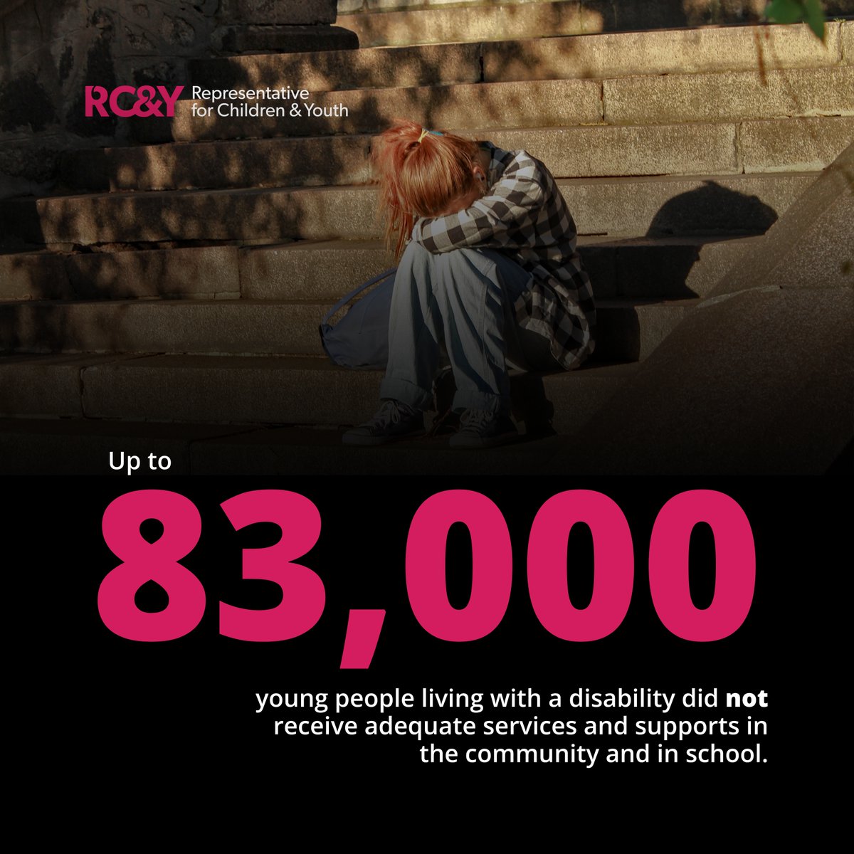 RCYBC's tweet photo. In her new report, the Representative for Children and Youth says “the time to act is now” for young people with disabilities in the province. Read the report: https://t.co/M2aHB1Z015 

#bcpoli #disablities #YOUTH https://t.co/BD8LGtUqye