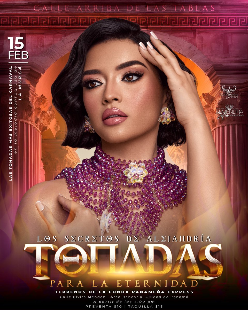 📚LA BIBLIOTECA ESTÁ OFICIALMENTE ABIERTA📕

¡La primera tuna del país, Calle Arriba de Las Tablas, te invita al Mega Estreno de Tonadas!

#LaCalleArribaManda #LaUniversidadDelCarnaval #LaBonitaLaTengoYo #LeerEsFundamental