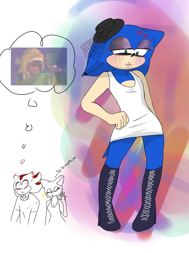 👗lo ise en base de la canción de Studio Killers Ode to the Bouncer 
.
.
#sonadow #Sonadownsfw #SonicTheHedgehog