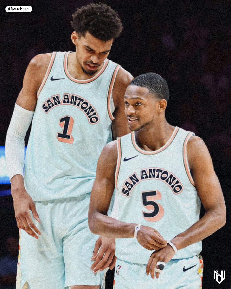 How would this duo perform? #SanAntonioSpurs #DeArronFox #Wembanyama #Wemby #vndsgn