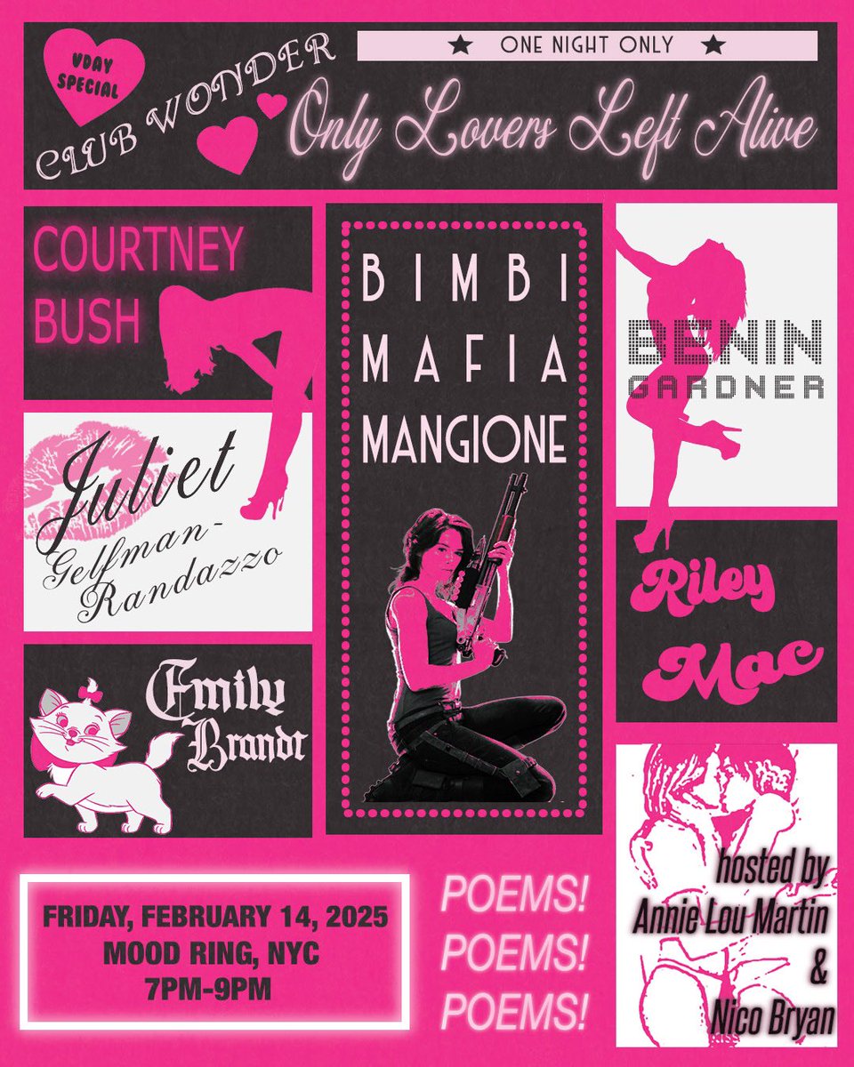 ๐๐๐๐๐๐ ๐๐ก (@wonder_press) on Twitter photo Our Vday reading is gonna be a good one :) Our Vday reading is gonna be a good one :)