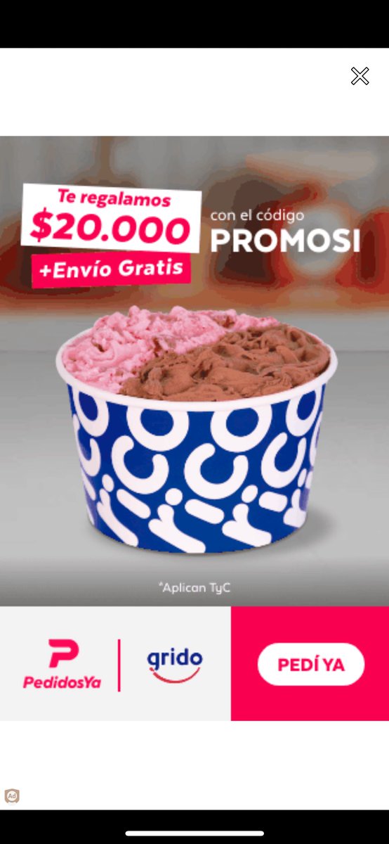 Maryborro's tweet photo. @pedidosya  Que pasa que no puedo usar estas promociones?? https://t.co/qf0c5ch89l