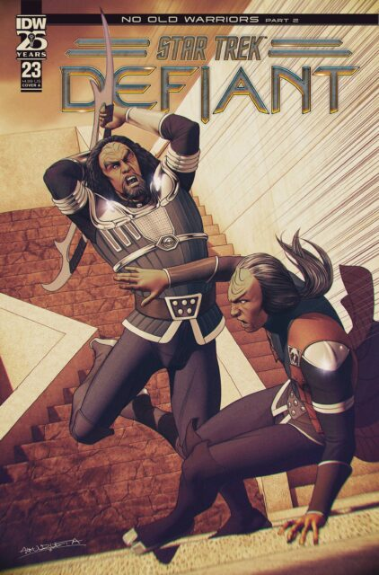 TrekNovelverse's tweet photo. New Star Trek comic day!!! 
Alexander’s cha‘DIch Worf has tasked him with an impossible task for his Errand of Valor: rescue the workers rebelling against a ega-power, Archanis Inter-Corporate. He must fight selflessly in the name of the helpless… even if it costs him his life. https://t.co/72ogCrqxIr