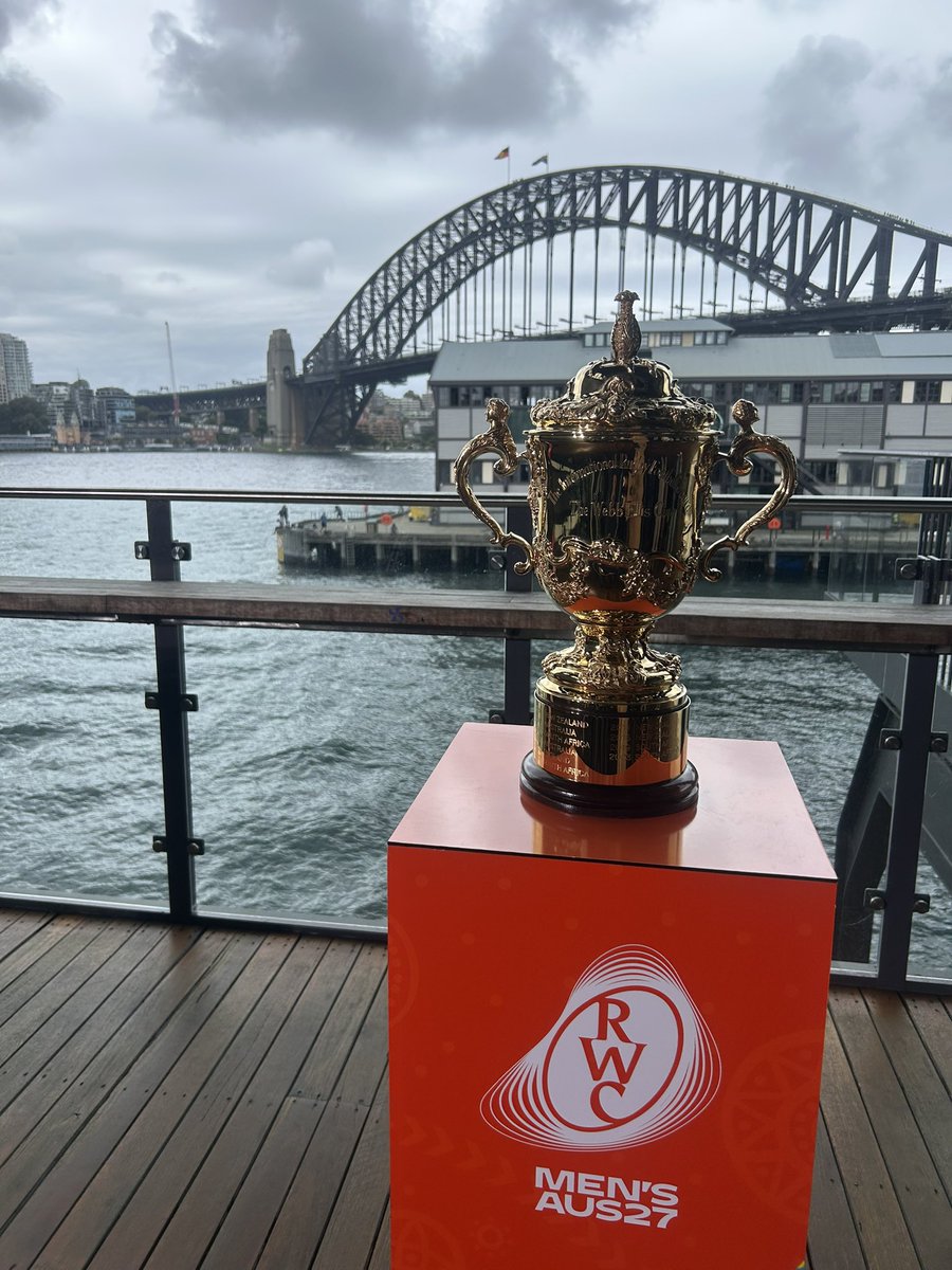 And the winner is … Sydney.

Sydney to host the 2027 Rugby World Cup final as one of 13 matches. Nov 13. 

More 👉🏼 bit.ly/4hCnt5u