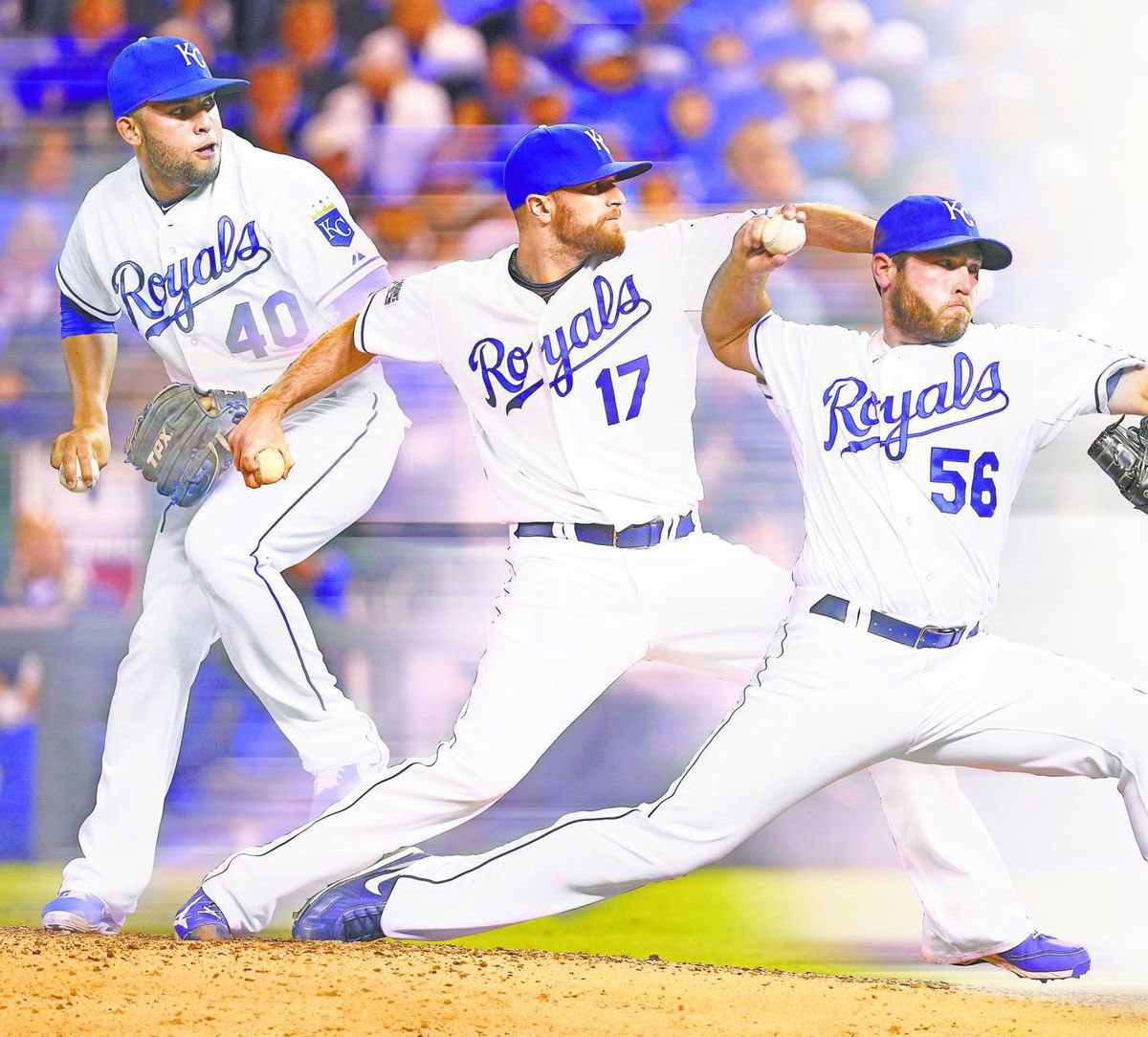 Carlos Estevez, Hunter Harvey, and Lucas Erceg in 2025