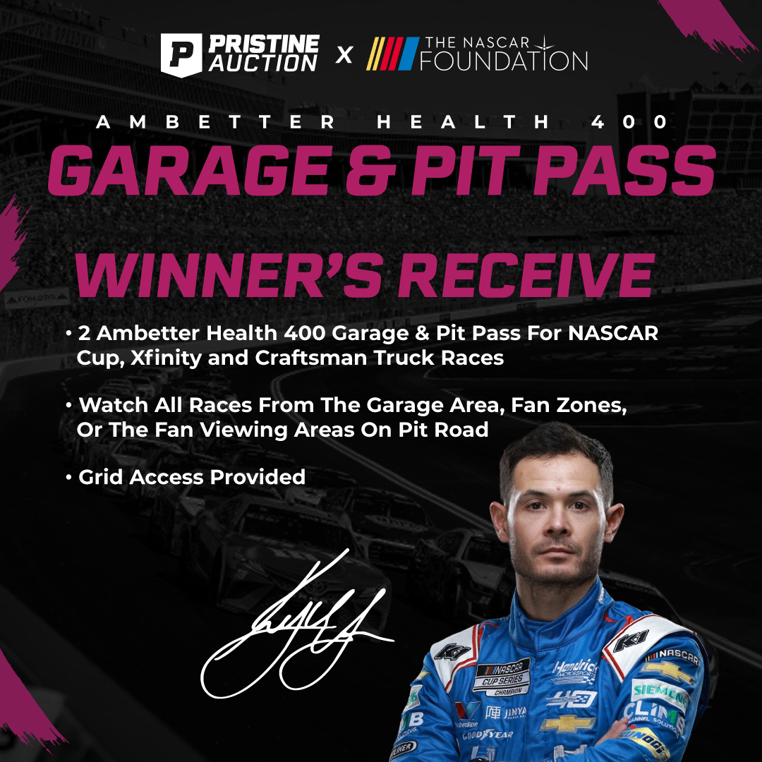 Heading to Atlanta for the Ambetter Health 400? Take your race day experience to the next level with Garage &amp; Pit Passes! These exclusive passes, brought to you by <a href="/NASCAR_FDN/">The NASCAR Foundation</a>, give you behind-the-scenes access—and 100% of proceeds go to The NASCAR Foundation, helping children in