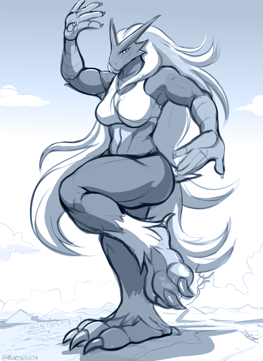 Q/A day 9 features Blaze! She's a wild Pokemon that Arthur and the gang run into very often. She's one of the many that had eaten a berry and became a size shifter. Her goal is to enter the Pokemon league and win the entire thing herself.

Questions for Blaze are now open!