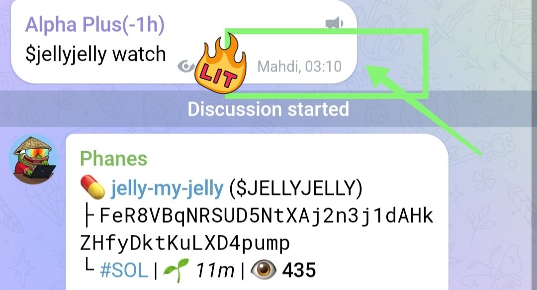 #jellyjelly
کال و شکار شبانه میم‌لند ۱۰۵ برابر شد
🔗 T.me/memeland_persia

نتایجمون ثابت کرده ک تو #دکس بی‌رقیبیم! 🔥
🎁 جایزه ویژه: بین کسایی ک لایک، ریت و کامنت #میم_لند بزارن، ۳نفر قرعه‌کشی میشه و ۱هفته عضویت رایگان کانال‌های #آلفا میگیرن!
⏳فرصت محدوده! همین الان شرکت کن!