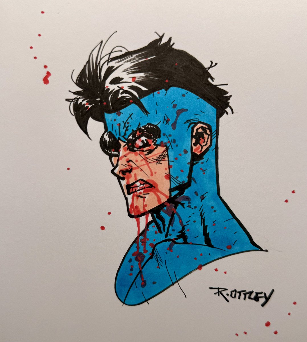 Blue gonna hit hard.