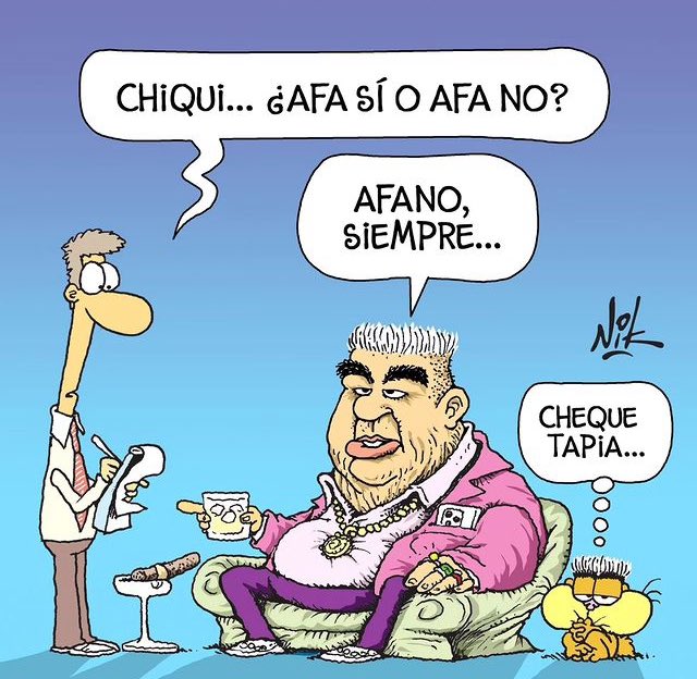 GuibonLiber's tweet photo. @davellaneda77 @TNTSportsAR Jaja! Sigan bancando con el abono a #ChequeTapia ✌🏿 https://t.co/MEfUk1Aitj