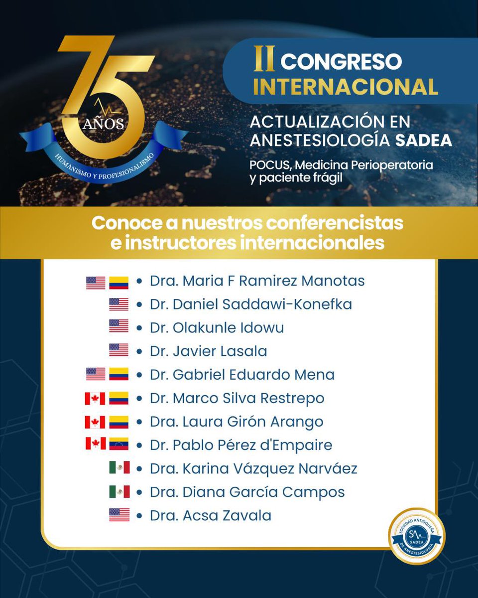 Nos enorgullece presentar a los destacados conferencistas e instructores internacionales que estarán con nosotros en este evento único.