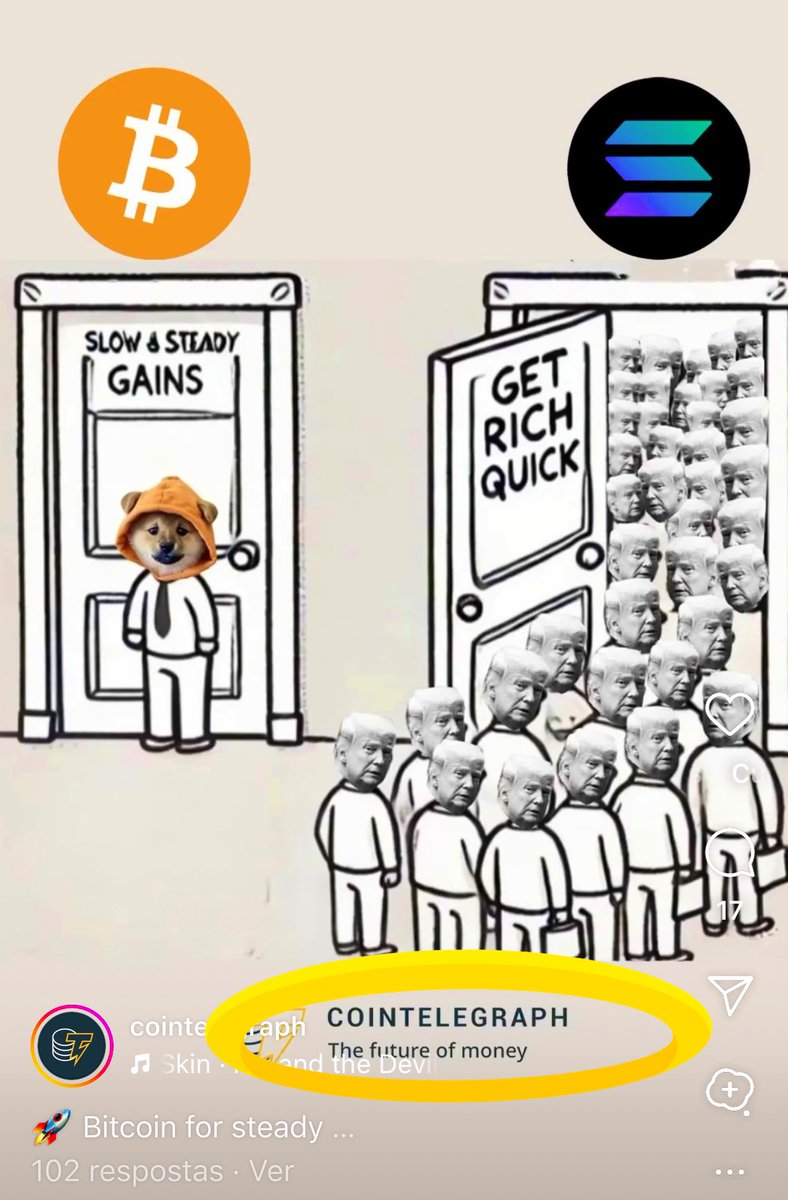 DOG•DA•MASSA (@dogdamassa) on Twitter photo 🐶💥 BREAKING DOG 🚨
One of the biggest crypto channels (<a href="/Cointelegraph/">Cointelegraph</a>) shared this image, and the truth is clear: while many chase hype, Bitcoin remains solid.
$DOG is backed by Bitcoin, built to last. 🐶💥 BREAKING DOG 🚨
One of the biggest crypto channels (<a href="/Cointelegraph/">Cointelegraph</a>) shared this image, and the truth is clear: while many chase hype, Bitcoin remains solid.
$DOG is backed by Bitcoin, built to last.