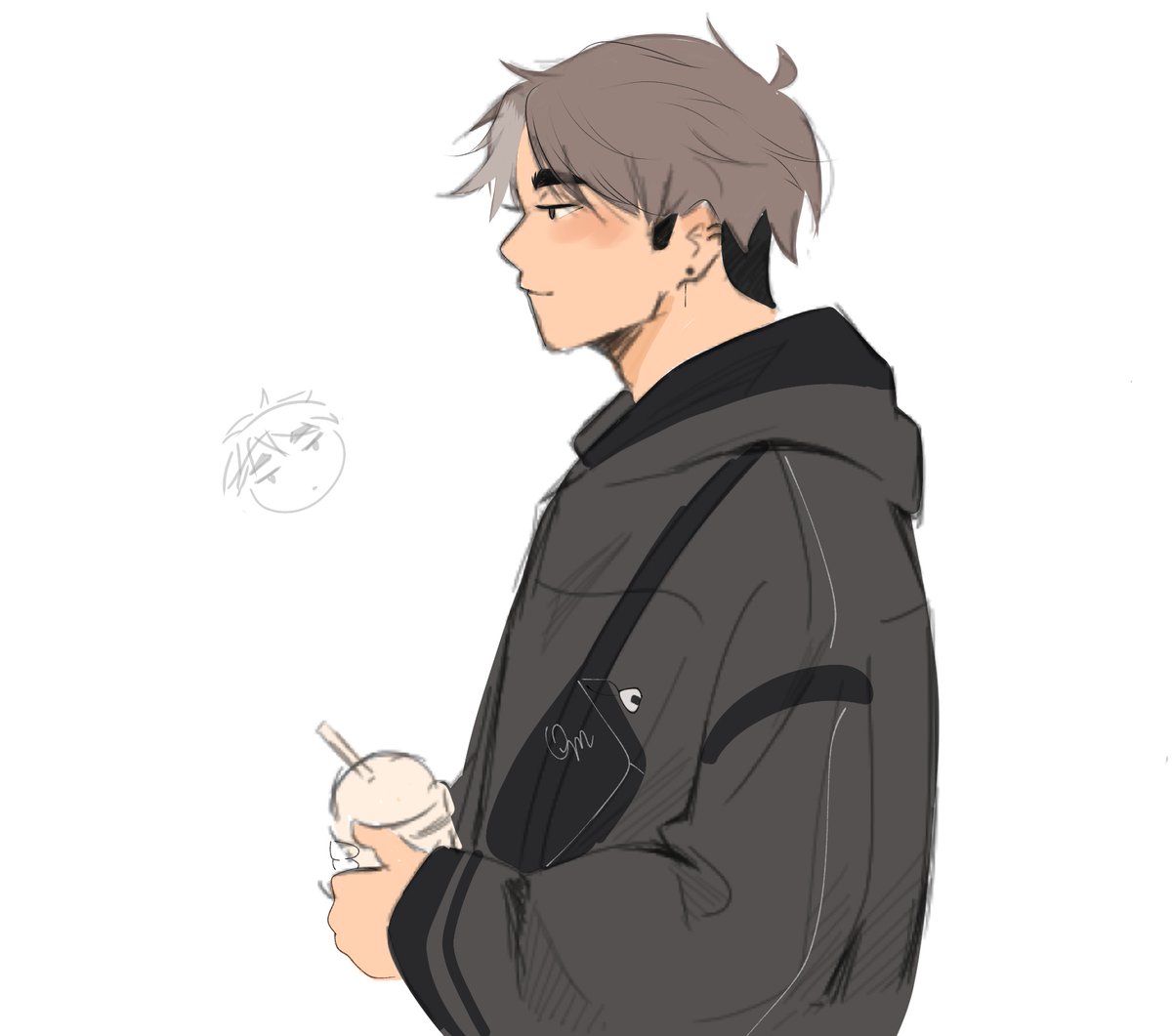 ydineydine's tweet image. your pretty classmate osamu