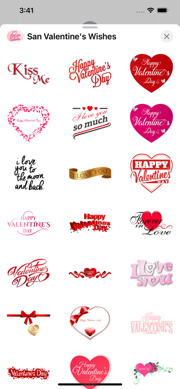 MadDevSoftware's tweet photo. San Valentine’s Wishes Stickers
Only $0.99 for a Limited Time!

Get it now! 👉🏻 https://t.co/1oerul96tn

#LoveStory #CouplesGoal #love #LoveInTheBigCity #couplekiss #kiss #kissingchallenge #rosesinbloom #heartart #SanValentin #ValentinesDay #ValentinesDayFlood #valentines #cupid #Lovechubby #LoveCouple #Rosesandchampagne #rosesarerosie #roses #champagne #LoveIsland #ValentinesDayGifts #LoveGifts #CupidsLastWish #valentinesday2025 #valentinesgift #couplekiss #Couplenight #datenight #lovedate #date #couple #KissingYou #lovevibes #ValentinesGift #MarriedAtFirstSight #DatingAdvice