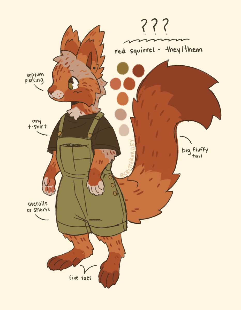 CritterValley's tweet image. design for sale! ✹ 💲1️⃣0️⃣0️⃣ via pay/pal

design &amp;amp; all art by me! reply or dm to claim 🐿️🌰