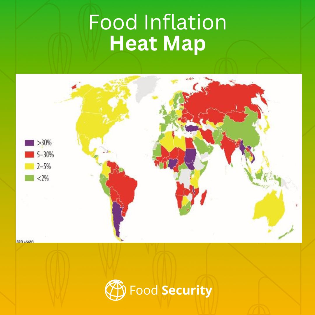 WorldBankGroup's tweet photo. Most low-income countries, and 7.4% high-income countries, are still experiencing high food price inflation.

Download our January #FoodSecurity Update: https://t.co/7p22CMXhzY https://t.co/f7tgeNbLUj
