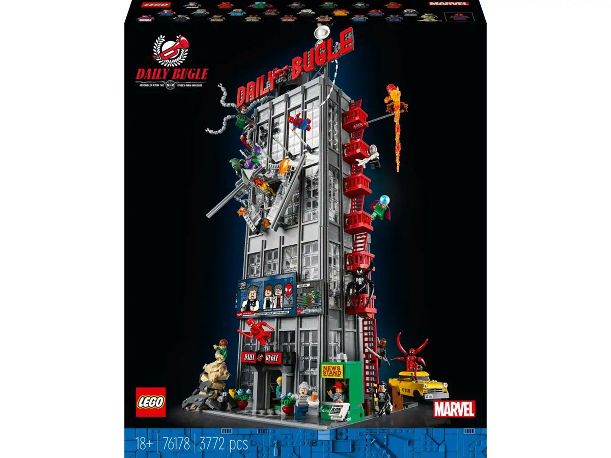 🕷Extra Giveaway🕷

To celebrate te release of #FriendlyNeighborhoodSpiderMan we're giving away 3 Daily Bugle #LEGO sets.
To be able to win one all you have to do is: Follow Me, Like&amp;RT this Tweet and tell me your favourite #Spiderman moment! (Movie,animation or comic all count)