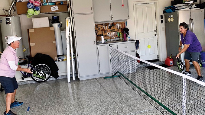 PickleOlO's tweet image. Nothing stops a pickleball player! We are invincible! 
Transform Your Garage into a Pickleball Court! 

Got a 2+ car garage? You can turn it into a mini pickleball court or a practice space!

✅ Space: A full court is 20x44 ft, but a garage can work for modified play &amp;amp; drills.
✅…