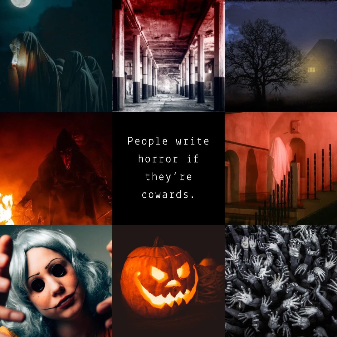 Horror authors, what do you think? #writerslife