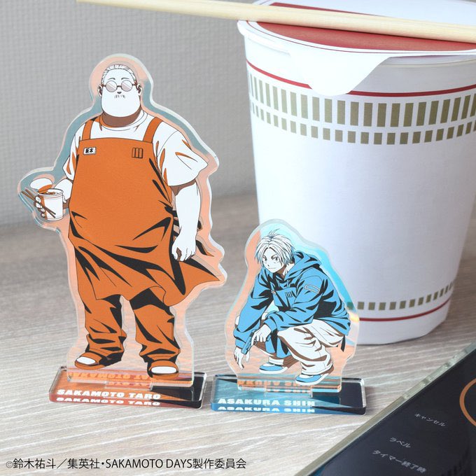 SAKAMOTO DAYS ゼブラック非売品 銀魂万事屋コラボ アクリルスタンド SAKAMOTO DAYS ゼブラック非売品 銀魂万事屋コラボ アクリルスタンド