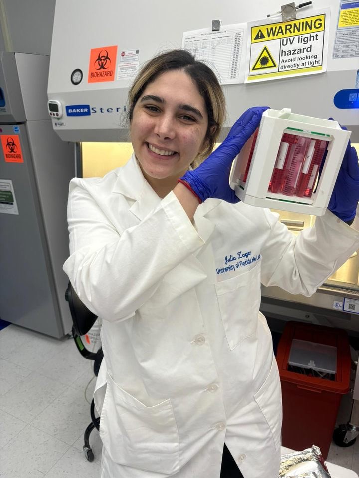Exciting EV research that our lab PhD students Samantha and Brian are conducting in the MSSF of Kennedy Space Center!
