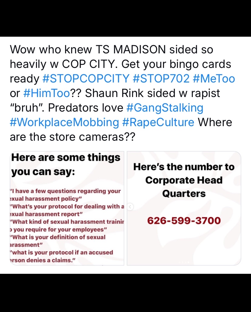 RockDJ79's tweet photo. Fuck #TraderJoes
Where are the store cameras?? #MeToo & FUCK #BattyDavis at @Roscoestavern #Chicago for SIDING W A RAPIST OVER THE FUCKING COMMUNITY. It’s the #DragRace way now. Monetize #DrLuke their fans don’t give a shit 🤡🙈🐷 @RuPaul @TsMadisonatl1 ME TOO OR HIM TOO https://t.co/EvVnUDI7ve