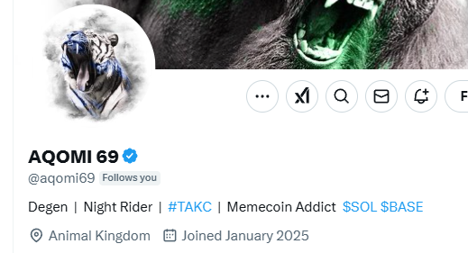 takcnft's tweet photo. Looks like @aqomi69 just got verified!!!

Follow the new account https://t.co/cVAydeGlNL