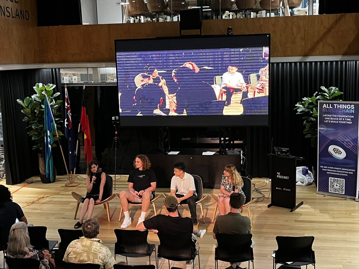 ๐ฆ๐บTomรกs Dรบn Beag โข๏ธ (@tomdoonbeg) on Twitter photo High-quality turn out for <a href="/StandWCrypto_AU/">Stand With Crypto Australia</a> event last night.
๐๐ผ Queensland really comes out in force for her community events!
<a href="/darrenrogan/">Darren Rogan</a> <a href="/jonathaninglisX/">Jonathan Inglis โผ๏ธ</a> <a href="/Labrys_io/">Labrys</a> <a href="/liamwifhat/">Liam Thomson</a> <a href="/coinbase_au/">Coinbase Australia ๐ก๏ธ</a> <a href="/SwyftxAU/">Swyftx</a> ๐ก๏ธ <a href="/allthingsblock/">ATB | ALL THINGS BLOCKCHAIN</a> <a href="/reneefranciseth/">reneefrancis</a> <a href="/shescryptosavvy/">ReneeLouise.eth ๐ฆ๐บ</a> High-quality turn out for <a href="/StandWCrypto_AU/">Stand With Crypto Australia</a> event last night.
๐๐ผ Queensland really comes out in force for her community events!
<a href="/darrenrogan/">Darren Rogan</a> <a href="/jonathaninglisX/">Jonathan Inglis โผ๏ธ</a> <a href="/Labrys_io/">Labrys</a> <a href="/liamwifhat/">Liam Thomson</a> <a href="/coinbase_au/">Coinbase Australia ๐ก๏ธ</a> <a href="/SwyftxAU/">Swyftx</a> ๐ก๏ธ <a href="/allthingsblock/">ATB | ALL THINGS BLOCKCHAIN</a> <a href="/reneefranciseth/">reneefrancis</a> <a href="/shescryptosavvy/">ReneeLouise.eth ๐ฆ๐บ</a>