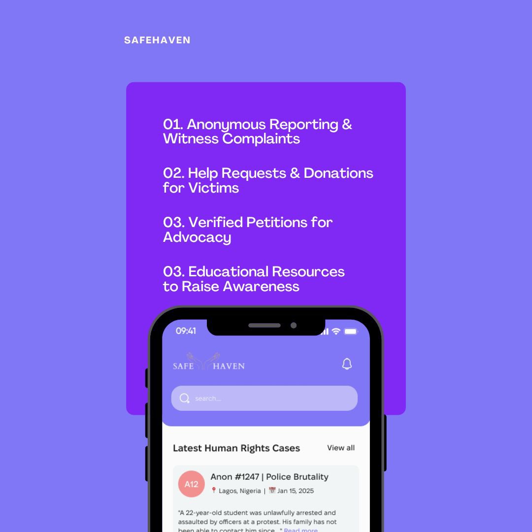 bless____B's tweet image. Good morning techies

Here is a human rights reporting app i designed 

Please share your thoughts🌚
#uiuxdesign #HumanRightsViolations #MobileApp