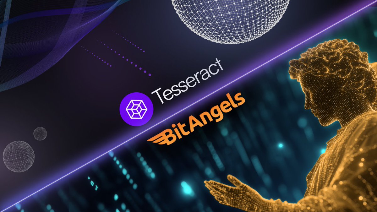 LunarAssets's tweet photo. Tesseract partners with @BitAngels! 👼

The ability to connect Tesseract grant recipients with top tier angel investors will create funding opportunities for our incubees and provide the angels with a wide range new ideas.

Together, we will reach the digital heavens.🤝 https://t.co/bvo7kh0YDr
