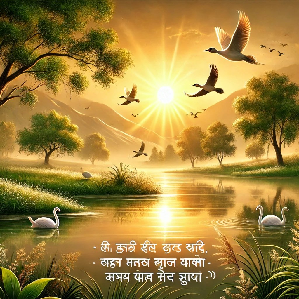 "हर दिन एक नया अवसर है, इसे मुस्कान के साथ शुरू करें और अपनी पूरी क्षमता के साथ जिएं।"

#सुप्रभात
#GoodMorning