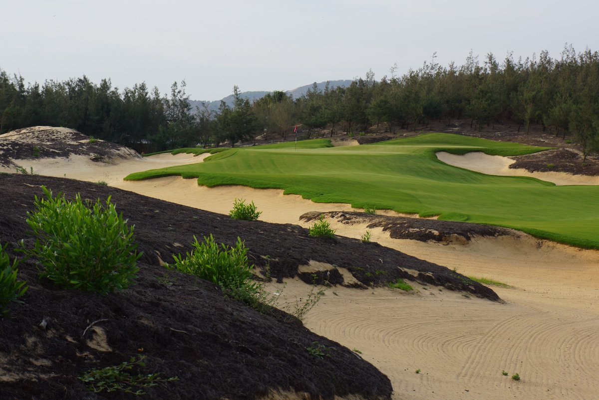A throwback to Brian &amp; Jim's work at FLC Quy Nhon's Mountain &amp; Ocean Courses along the stunning coastline of Vietnam. Both courses were built in 2015 &amp; 2016.