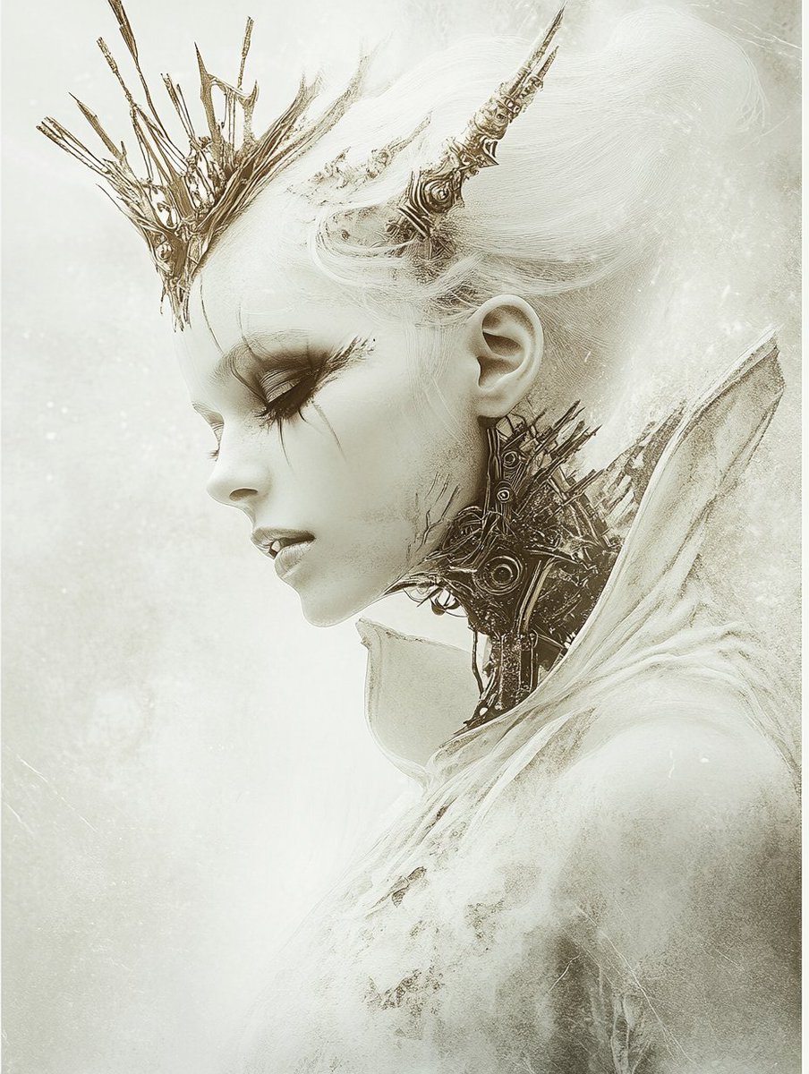 AllaAisling's tweet image. QT with your White art