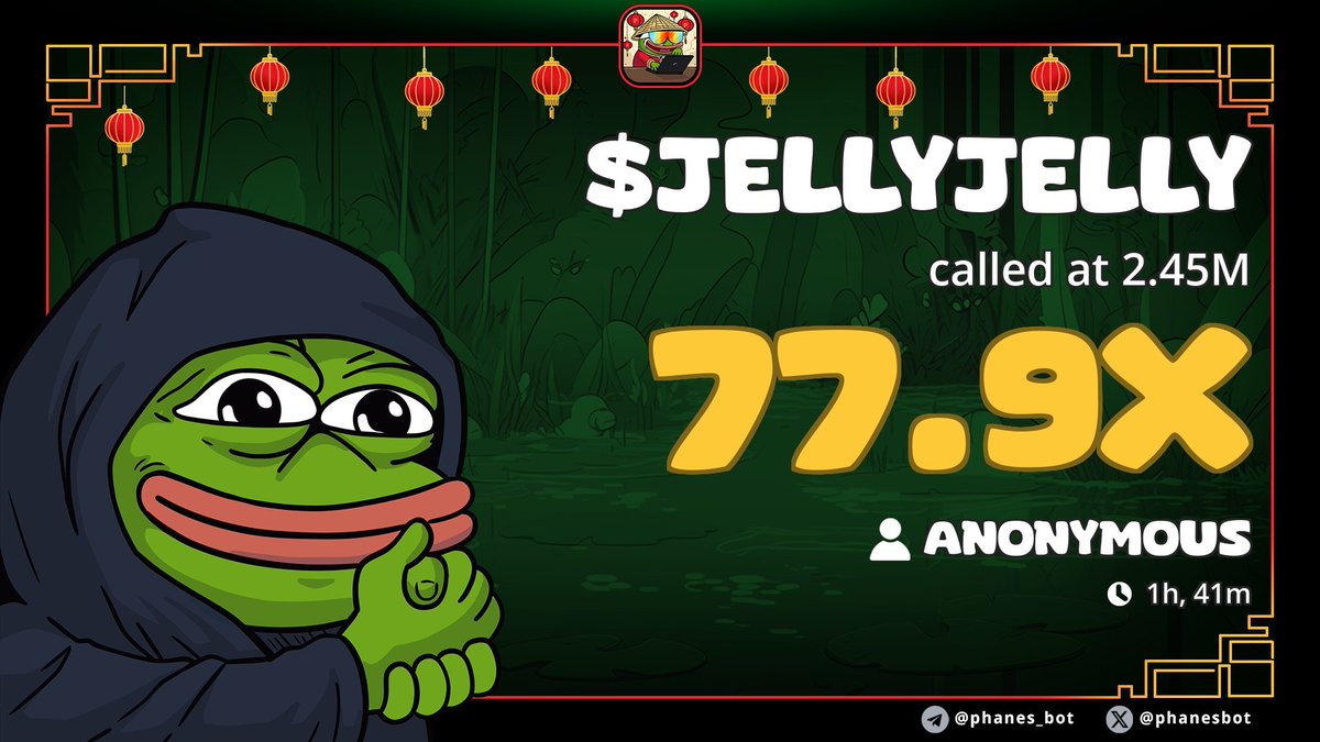 0xSweep's tweet photo. Almost 100x for us $jellyjelly https://t.co/i7vXZmPZPk