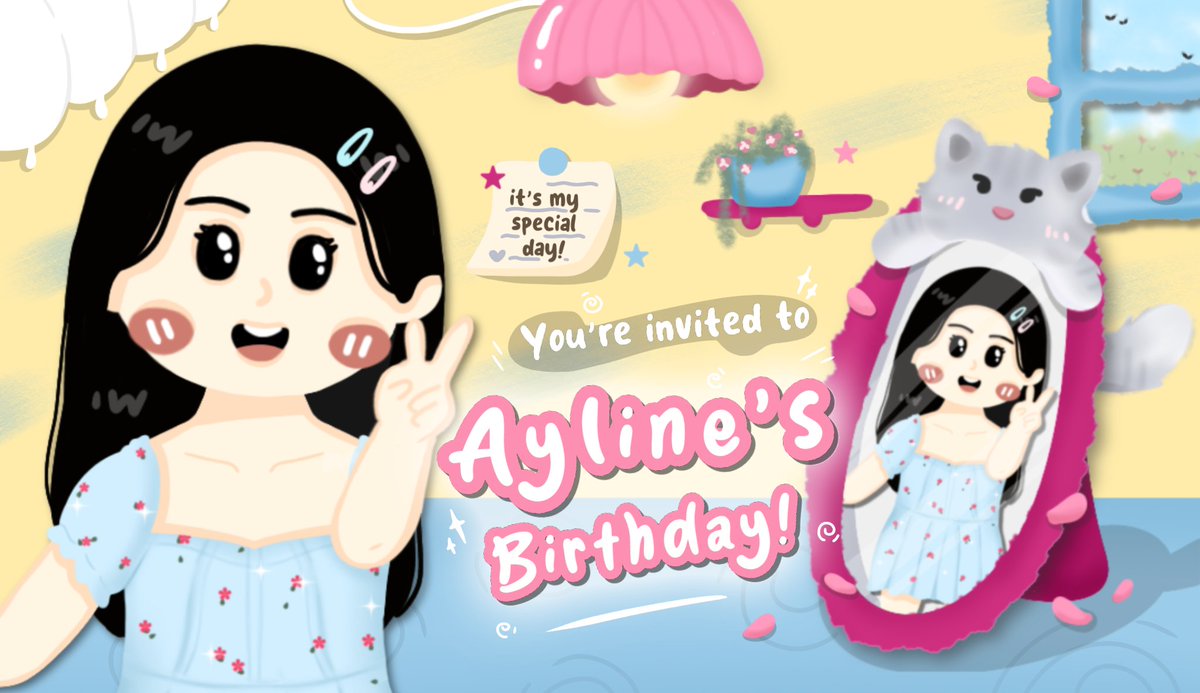 A repost will be appreciated! ✨

Hello! Hari ini ada free layout by request dalam rangka merayakan kak <a href="/shivehr/">AyLine! 🧁</a> yang sedang berulang tahun. Cek ketentuannya di postingan selanjutnya ya! 💝🎂

#zonauang #zonajajan