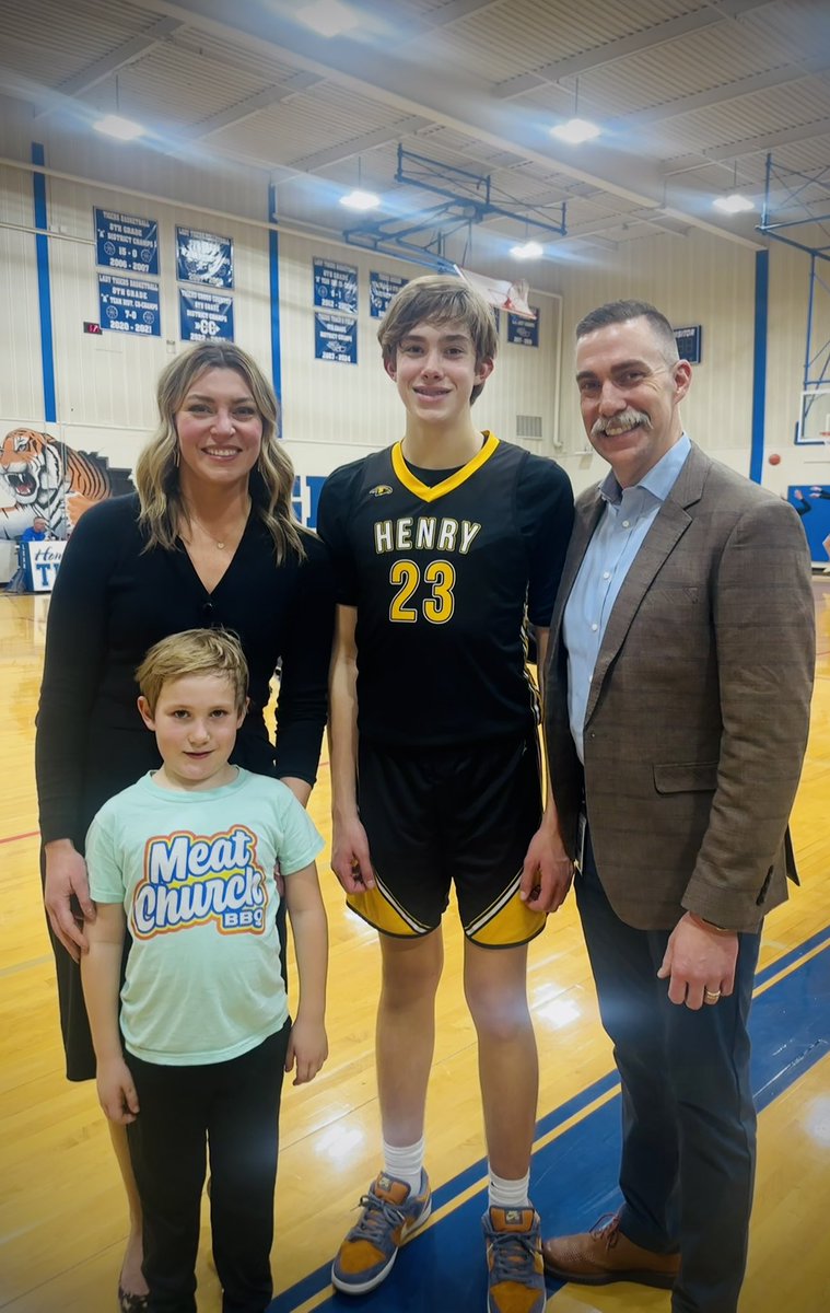 Proud dad moment! 🏀 So proud of my <a href="/HenryHawksLISD/">Henry Middle School</a> basketball player for an incredible season and going undefeated! Hard work, teamwork, and dedication paid off. Go Hawks! #1LISD