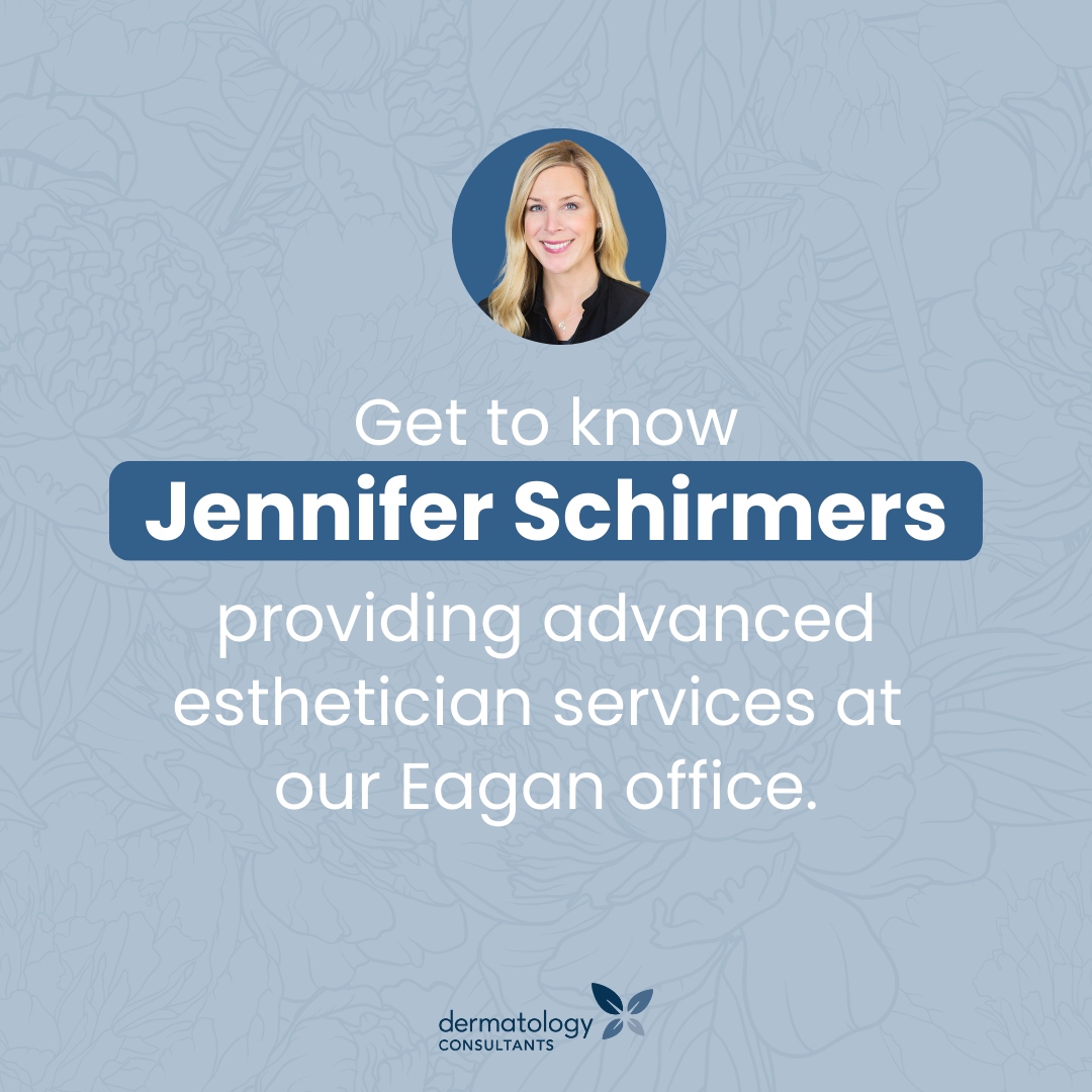 DermMN's tweet photo. Meet Jennifer Schirmers, an Advanced Practice Esthetician at our Eagan office. With over 20 years of expertise, she excels in skincare examinations and consultations and offers a range of skilled treatments in a calming setting. 

Everyone's skin is different, but Jennifer wil... https://t.co/oZDY0G731q